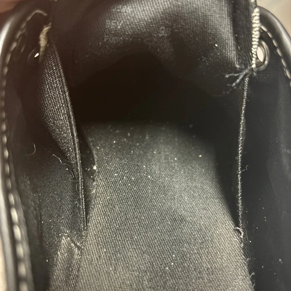 Coach BEV Black Monogram Laceless Slip-On Sneaker Size 9 B - Picture 9 of 9
